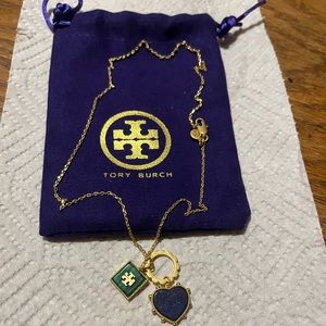 Tori Burch charm necklace
